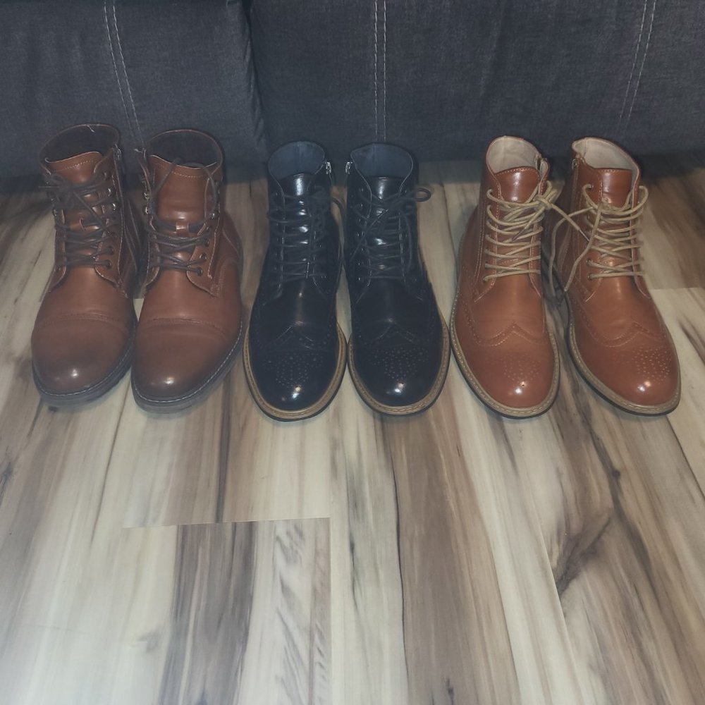 Bruno Marc 3 Pair's of shoe
